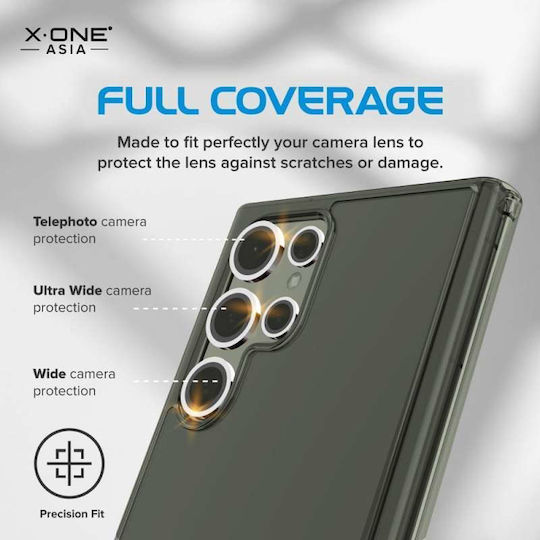 X-One Sapphire Camera Armor Προστασία Κάμερας Tempered Glass Διάφανο για το Galaxy S23