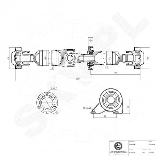 SKV Arbori De Transmisie Pentru Volvo XC 90