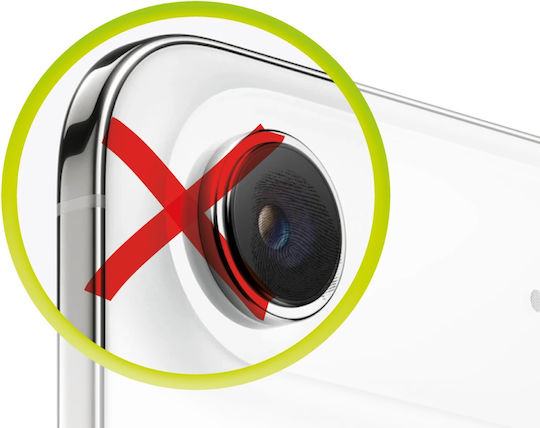 Mobile Origin Camera Protection Tempered Glass Black for iPhone Air