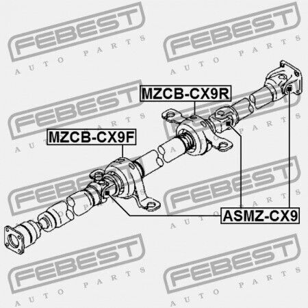 Febest Transmission Shafts for Mazda CX-9