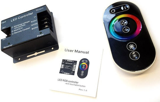 RGB Controller Tactil cu Telecomandă de Mână 2067