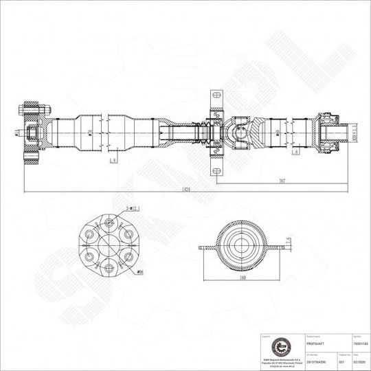 SKV Transmission Shafts for BMW X5