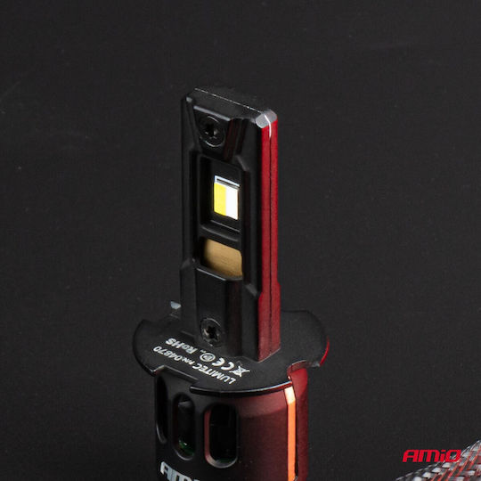 AMiO LED Car Lamps F26 Pro Series H3 12/24V 68W 2900-3550LM 6000K Full Can-Bus Plug&Play 2 Pcs 04870/AM 04870/AM 04870/AM
