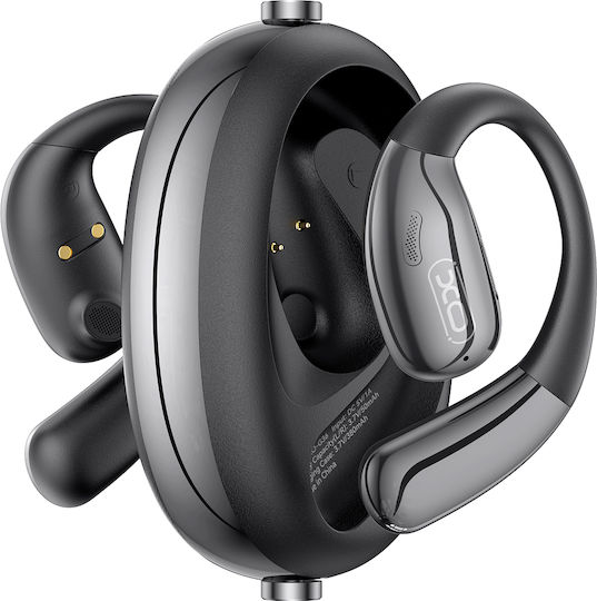 XO G36 Open Ear Bluetooth Handsfree Ακουστικά με Θήκη Φόρτισης Μαύρα