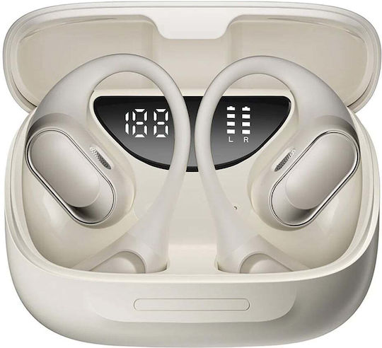 BlackView Airbuds 200 Bluetooth Handsfree Ακουστικά με Αντοχή στον Ιδρώτα και Θήκη Φόρτισης Λευκά