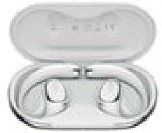 QCY Crossky R70 Open Ear Bluetooth Handsfree Earphones with Sweat Resistance and Charging Case Gray
