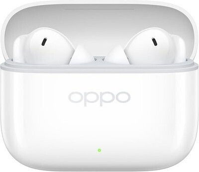 Oppo Enco Buds3 Pro Bluetooth Handsfree Earphones with Sweat Resistance and Charging Case White
