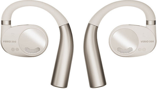 BeyerDynamic Verio 200 Open Ear Bluetooth Handsfree Ακουστικά με Αντοχή στον Ιδρώτα και Θήκη Φόρτισης Cream