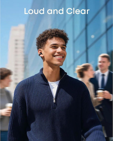 Soundcore by Anker C50i Open Ear Bluetooth Handsfree Ακουστικά με Αντοχή στον Ιδρώτα και Θήκη Φόρτισης Μαύρα