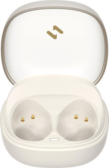 Havit TW969 In-ear Bluetooth Handsfree Ακουστικά με Θήκη Φόρτισης Μπεζ