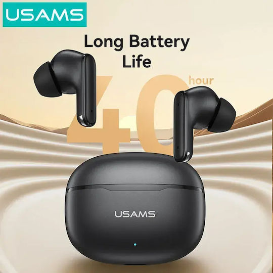 Usams E05 In-Ear Bluetooth-Freisprecheinrichtung Kopfhörer mit Ladeetui Weiß