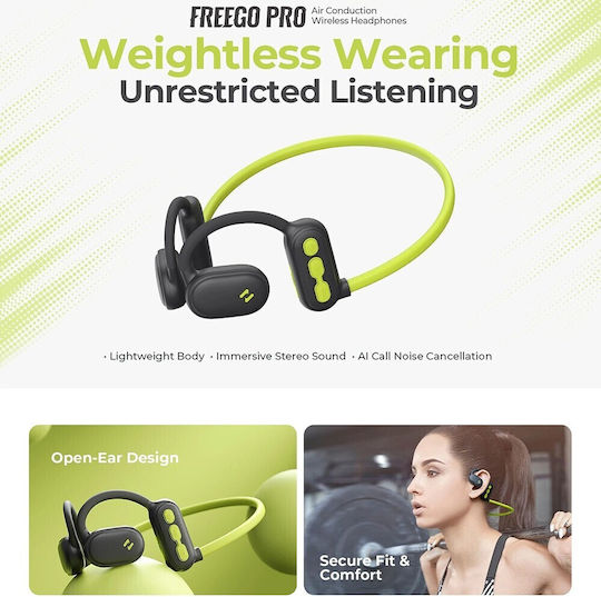 Havit E553BT Open Ear Bluetooth Handsfree Earphones with Sweat Resistance Beige