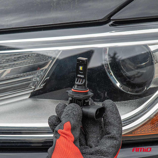 Amio Λάμπες Led F26 Pro Series Hir2 9012 12/24v 68w 2900-3550lm 6.000k Full Can-bus Plug&play 2 Τεμ 04876/am 04876/am 04876/am