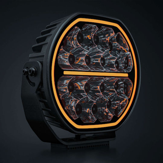 Strands Big Energy 2.0 LED Autoscheinwerfer Rund 9 10V 32V 140W Drl Weiß-Orange