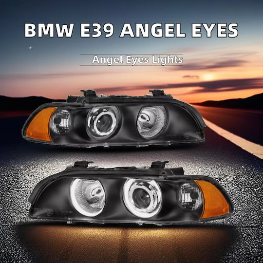 Предни светлини Ангелски очи за BMW E39 / Ред 5 2бр