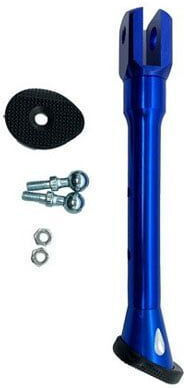 Side Motorcycle Stand Silver Black Blue Orange