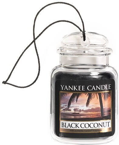 Yankee Candle Lufterfrischer-Karte Autoanhänger Car Jar Schwarze Kirsche 3Stück 1137658