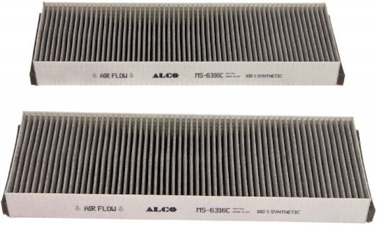 Air Cabin Filter Audi A6 4f2 C6 Alco Filters Ms6316c