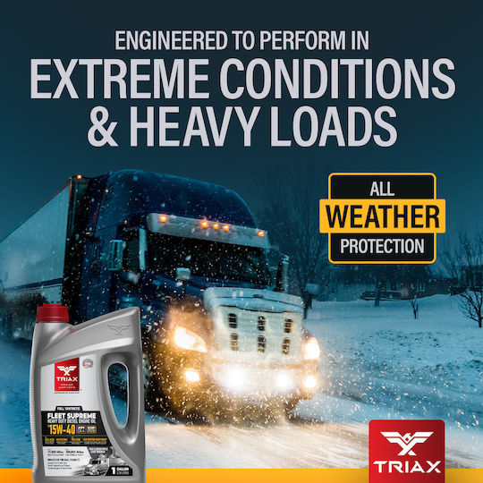 Triax Fleet Supreme ESP Sintetic Ulei Auto 15W-40 18.92lt TRX1079