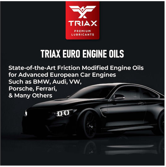 Triax Triax Euro VX Συνθετικό Λάδι Αυτοκινήτου 5W-30 4.73lt