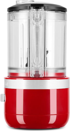 Kitchenaid Πολυκόπτης Multi 24W με Δοχείο 1.19lt Κόκκινος