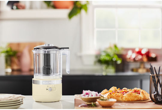 Kitchenaid Πολυκόπτης Multi 24W με Δοχείο 1.19lt Καφέ