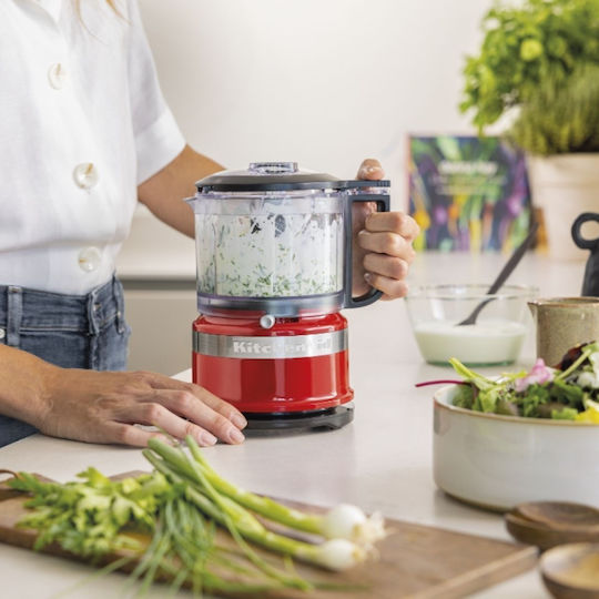 Kitchenaid Mini tocător Multi 240W cu recipient 830 ml Roșu