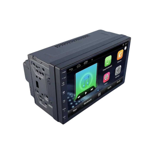 PerVoi Ηχοσύστημα Αυτοκινήτου 2DIN (Bluetooth/USB/WiFi/GPS/Apple-Carplay/Android-Auto) με Οθόνη Αφής 7"