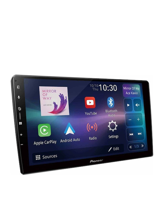 Pioneer Car Audio System for Ford Mondeo / Focus / S-Max / Galaxy 2007-2014 (Bluetooth/USB/AUX/WiFi/GPS/Apple-Carplay/Android-Auto/CD) with Touch Screen 9"