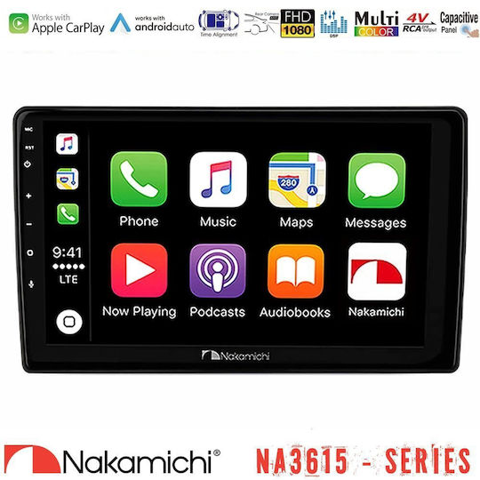 Nakamichi Ηχοσύστημα Αυτοκινήτου για Suzuki Grand Vitara 2003-2005 (Bluetooth/USB/WiFi/GPS/Apple-Carplay/Android-Auto) με Οθόνη Αφής 9"