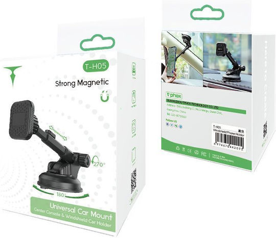 T-Phox Car Mobile Mount with Magnet Black