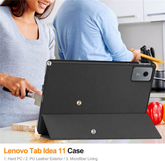 Techsuit Flip Cover Rotating Starry Night (Lenovo Idea Tab 11.0 / Tab K11.0 Gen 2 Tb-336)