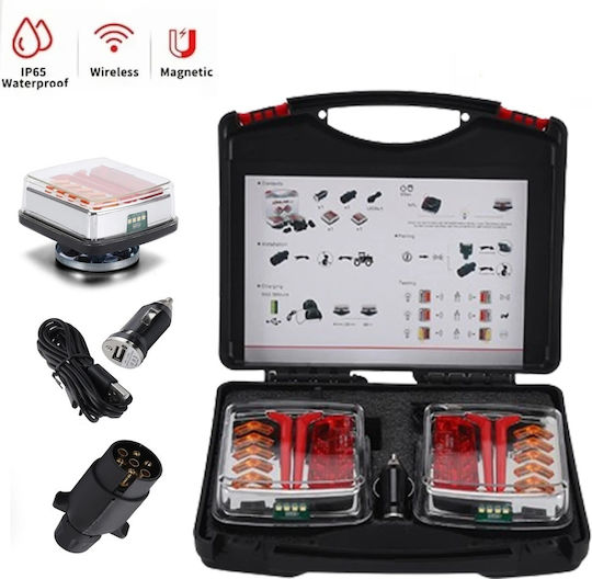 Set Lumini Trailer LED cu magnet 12V 1buc