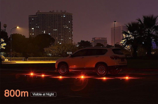 Led Emergency Signal Light Beacon Magnet 12/24v