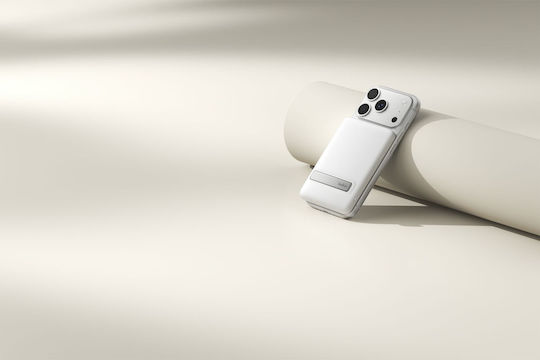 Belkin BoostCharge Slim Magnetic MagSafe Power Bank 5000mAh 15W με Θύρα USB-C Power Delivery Λευκό