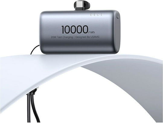 Usams PB82 Power Bank 10000mAh 20W Power Delivery Beige