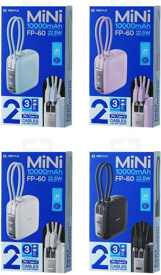 Remax FP-60 Power Bank 10000mAh 22.5W Weiß