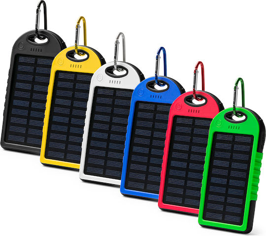 DROIDE Solar Power Bank 4000mAh with USB-A Port Yellow