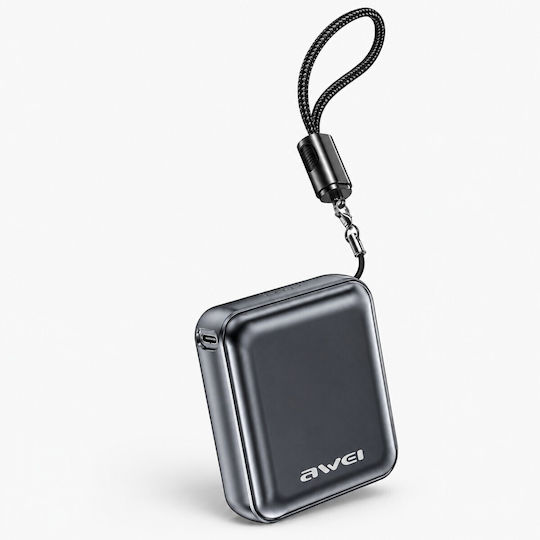 Awei PA-5 Power Bank 10000mAh 22.5W Γκρι