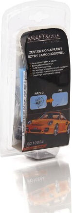 Kraft & Dele Kit Reparator pentru Geamuri-Parbriz Autoturism 150gr