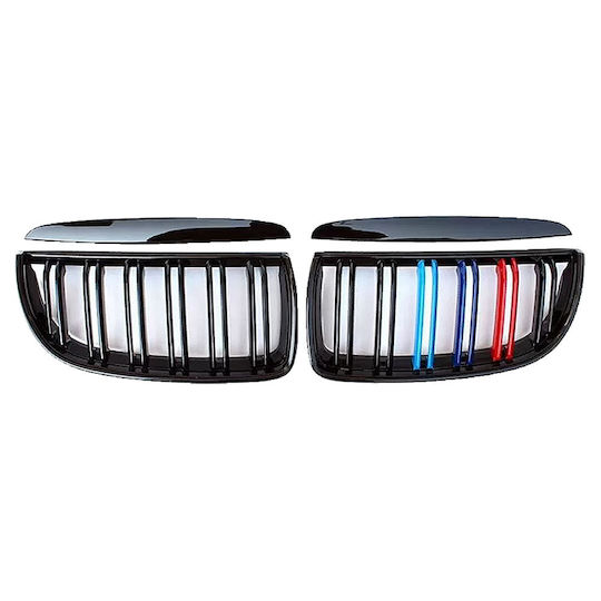Καρδιές Μάσκας Μπροστά για Bmw E90 2005-2008 2τμχ