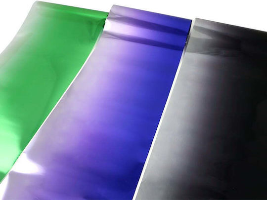 Autoline Car Sun Protection Film Tinted Black 150x20cm Tinted