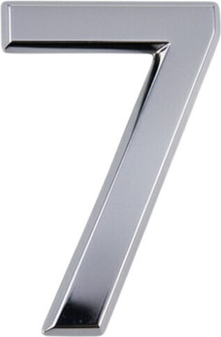 Πινακίδα με Αριθμό 7 12cm 204971