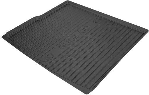 Car Mats Trunk VW Touareg II 2010-2018 SUV R-line Without Floor Height Adjustment/Recesses 1 Piece Dry Zone Frogum 185.dz406292