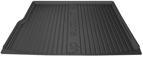 Car Mats Trunk VW Touareg II 2010-2018 SUV R-line Without Floor Height Adjustment/Recesses 1 Piece Dry Zone Frogum 185.dz406292