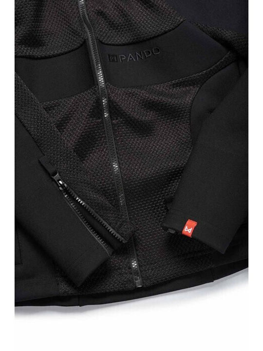 Pando Moto Stealth Summertime Women's Riding Jacket Cordura Black
