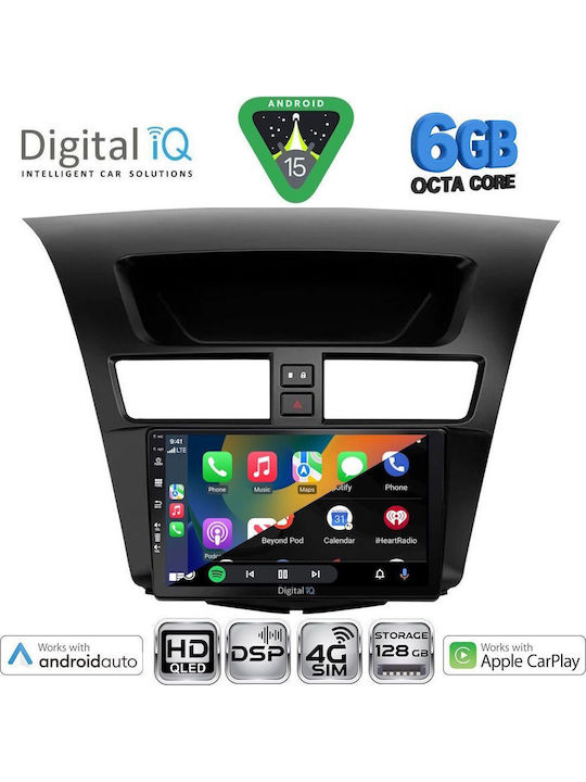Digital IQ Car Audio System for Mazda BT-50 2012-2019 (Bluetooth/USB/WiFi/GPS/Apple CarPlay/Android Auto) with 9" Touch Screen