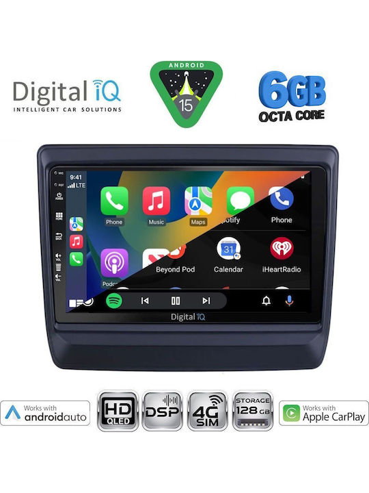 Digital IQ Автомобилна Аудио Система Isuzu D-Max 2020-2026 (Bluetooth/USB/WiFi/GPS/Apple CarPlay/Android Auto) с Touch Screen 9"