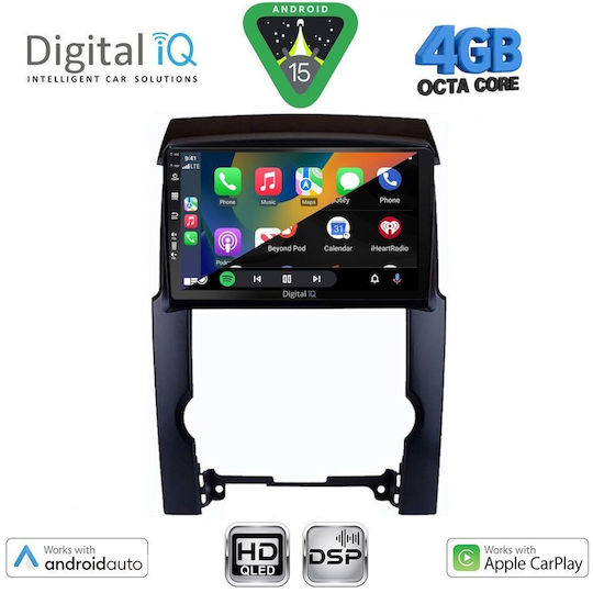 Digital IQ Car Audio System for Kia Sorento 2009-2014 Bluetooth USB WiFi GPS Apple CarPlay Android Auto with 10" Touch Screen