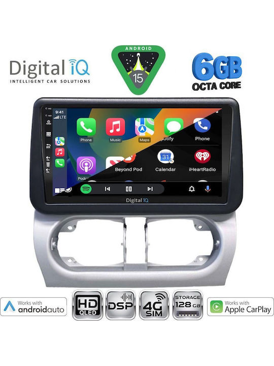 Digital IQ Car Audio System for Opel Corsa / Tigra 2000-2006 Bluetooth USB WiFi GPS Apple CarPlay Android Auto with 9" Touch Screen